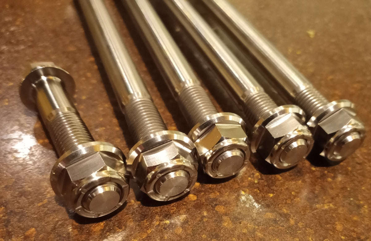 HONDA TRX250R ENGINE BOLT KIT FULL TOP BOTTOM END INTERNAL - Foto 5