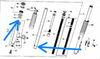 1985-86 ATC 250R Fork Bushing Replacements