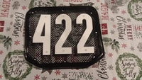 Vintage Style Number Plate